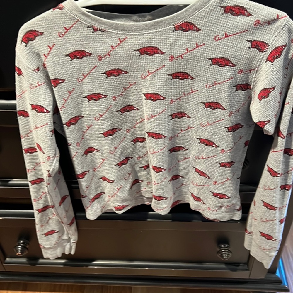 Arkansas Razorback crop top
